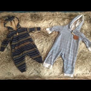 2 Carters One Pieces 0-3 Months